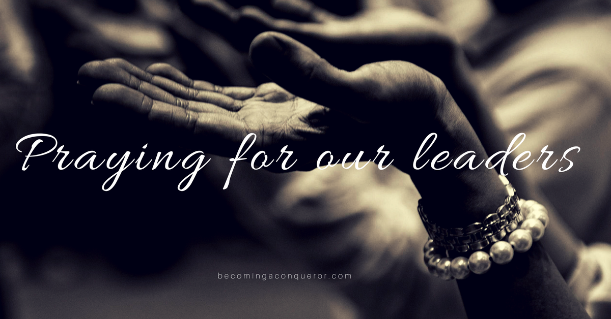 Prayer for leaders and the Nations